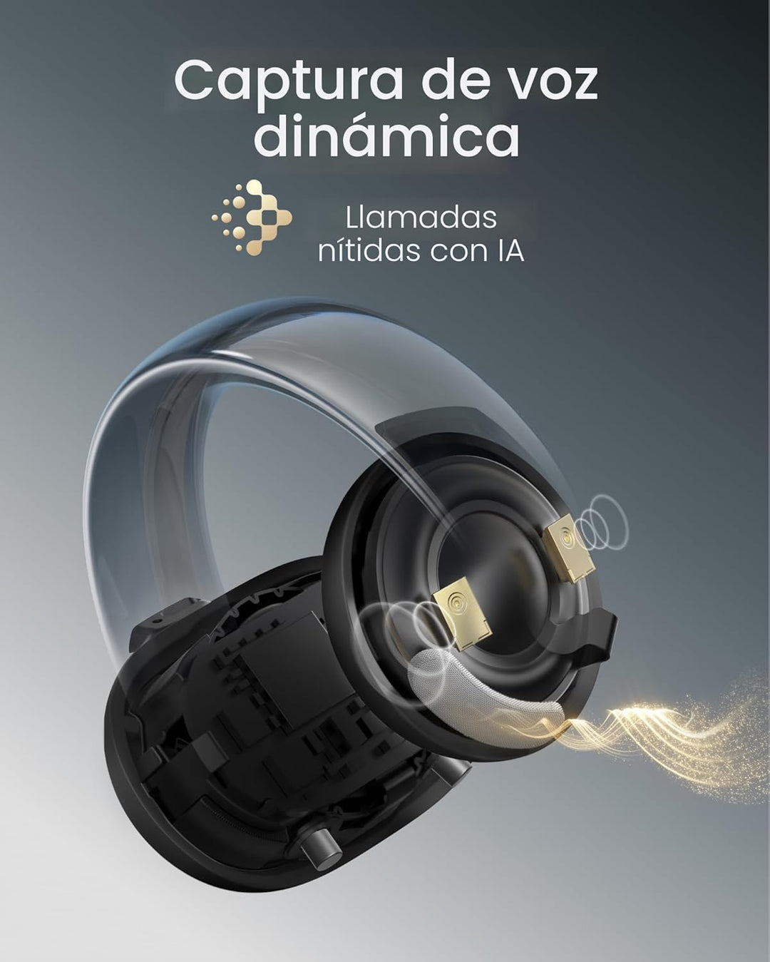 Soundcore AeroClip by Anker, auriculares de oreja abierta, auricula...