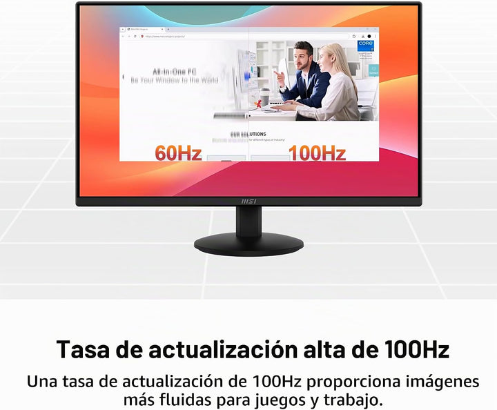 msi PRO MP242LE - Monitor de oficina para computadora IPS 1920 x 10...