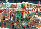 Ravensburger - Christmas Market - Rompecabezas de 1000 Piezas - Encuentra Regalos Preciosos en Este Encantador Mercado Rural - Detalle Impresionante - Calidad Premium - Edades 12+
