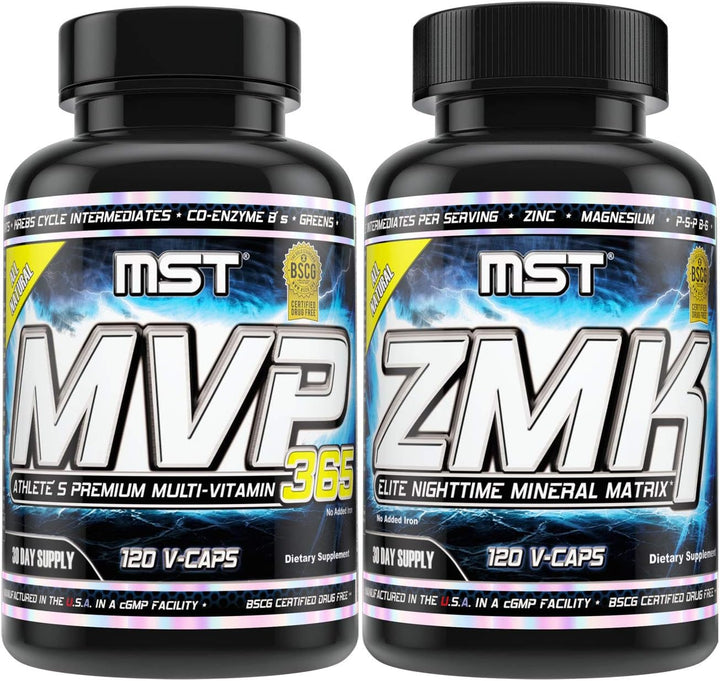 MST Pila de base, ZMK Nighttime Multi-Mineral, 120 V-Caps y MVP-365...