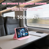 NOVOJOY Tablet de 7 pulgadas con funda, Android 15 Tablet PC, 32 GB...