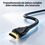 Cables HDMI de 75 pies de largo, 4K60Hz, cable HDMI 4K de alta velocidad con conectores chapados en oro, compatible con PlayStation Arc PS3 PS4 PC HDTV