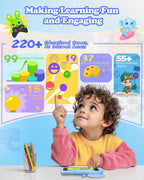 MOMILLA Teléfono de juguetes para niños con pantalla táctil de 3.97