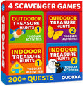 Búsqueda del tesoro para niños pequeños de 3 a 5 años - Juego de cartas de