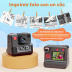 Impresión instantánea de cámara para niños, regalos de cumpleaños de