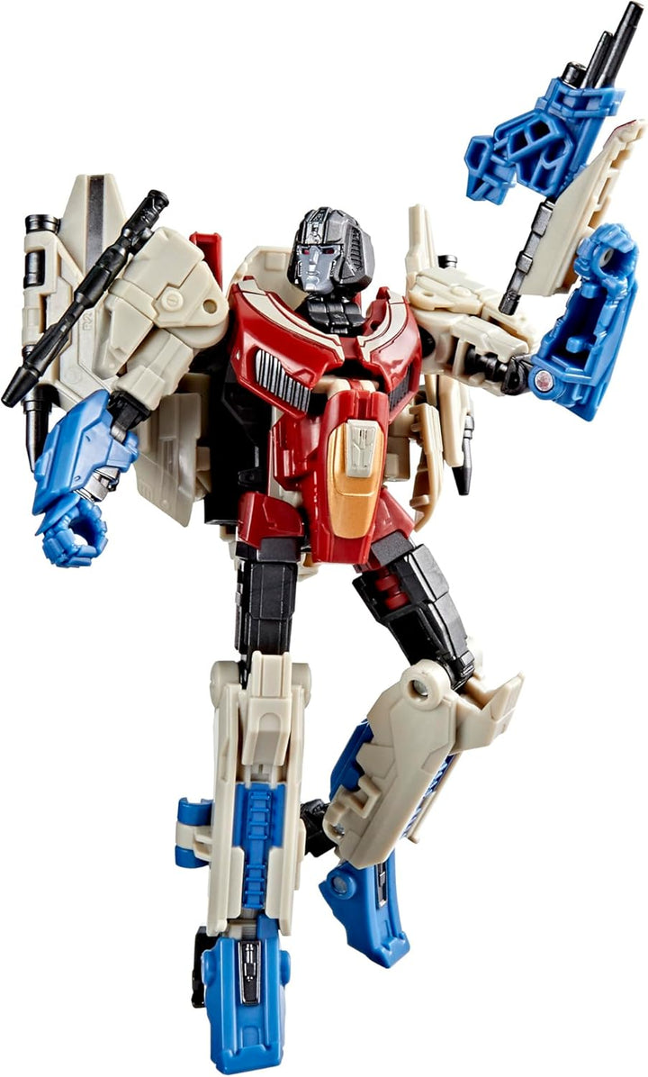 Transformers Studio Series Deluxe Class One Starscream, Figura de a...