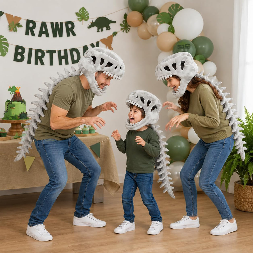Disfraz de esqueleto de dinosaurio para niños, disfraz de juguetes