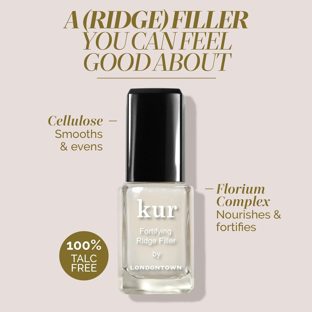 LONDONTOWN kur Nail Ridge Relleno | Relleno y fortalecedor de crest...