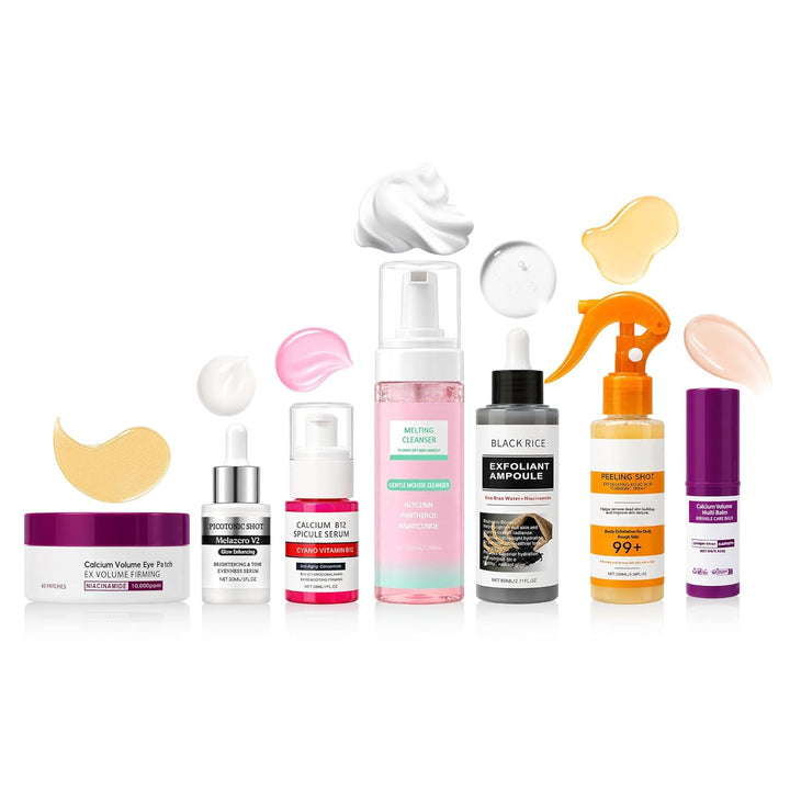 Set de rutina para el cuidado de la piel, kit de cuidado facial con...