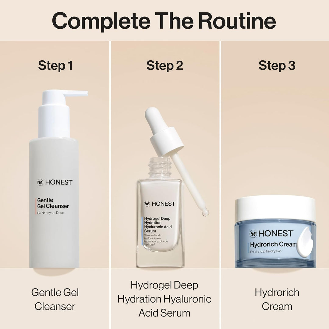 Honest Beauty Crema Hydrorich con ácido hialurónico + complejo de h...