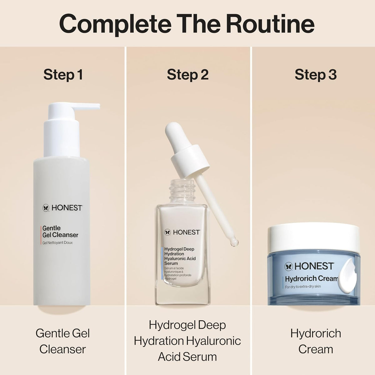 Honest Beauty Crema Hydrorich con ácido hialurónico + complejo de h...