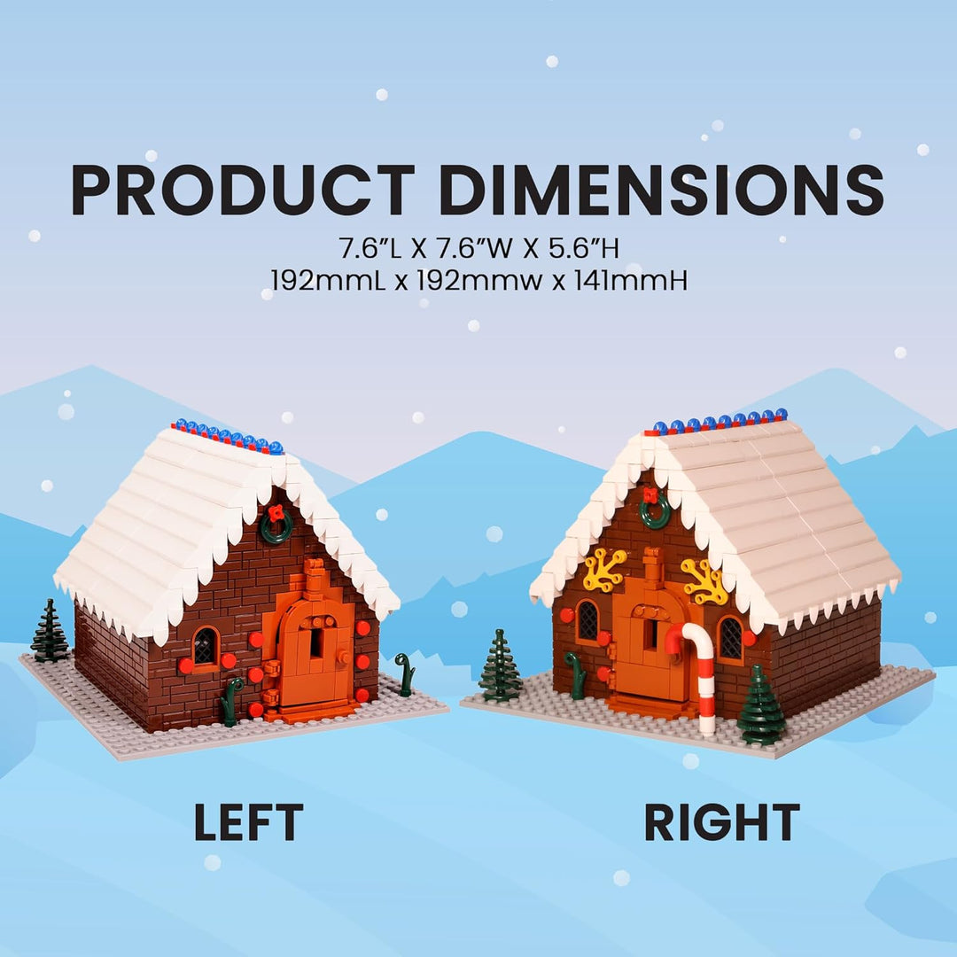 Colección de Navidad Juego de ladrillos de construcción