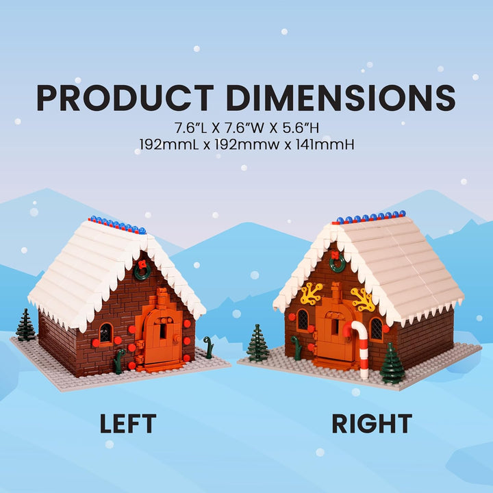 Colección de Navidad Juego de ladrillos de construcción