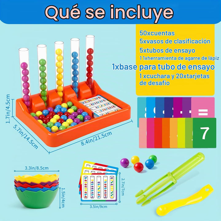 Juguetes de conteo y clasificación de color,Juegos de matemáticas |...