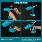 Pistola de pegamento caliente inalámbrica de 100 W compatible con batería Makita de 18 V