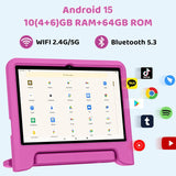 COLORROOM Tablet Android 15 actualizada 2026, tableta para niños de...