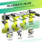 Organizador de herramientas eléctricas, hierro resistente, estante