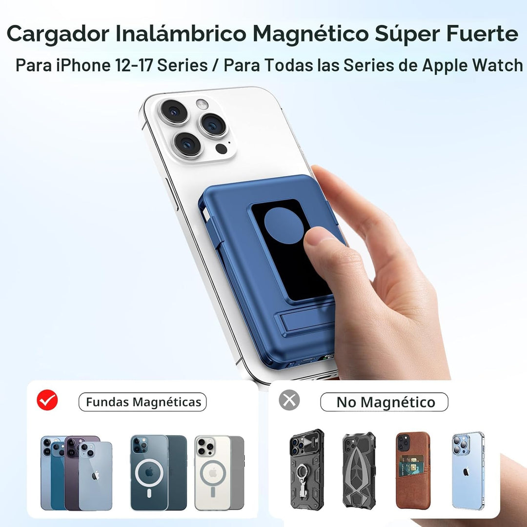 Vexnara para Magsafe - Batería externa de 10000 mAh para iPhone con...