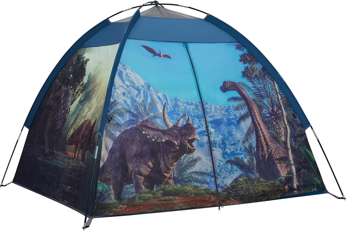 Mnagant Tienda de Campaña de Juego de Dinosaurios para Niños-61"x61"x45" Tienda Realista de Dinosaurios para Niños Interior y Exterior, Casa de Juegos Emergente para Niños, Niños y Niñas de 3-12 Años