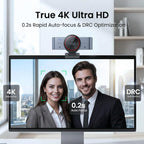 EMEET Cámara web C960 Ultra 4K para Mac y PC, sensor más grande