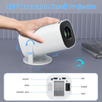 Mini proyector con WiFi y Bluetooth proyector de película