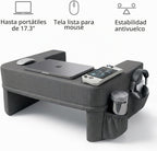 Almohada de escritorio extra ancha de 26 pulgadas, escritorio para laptop para sofá y cama