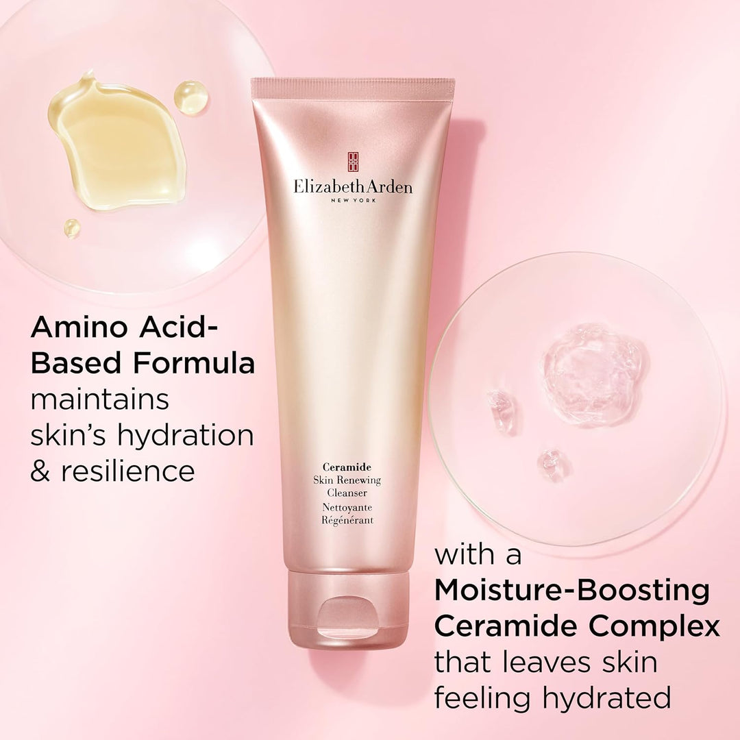 Elizabeth Arden Ceramide Skin Renewing Facial Cleanser, removedor d...