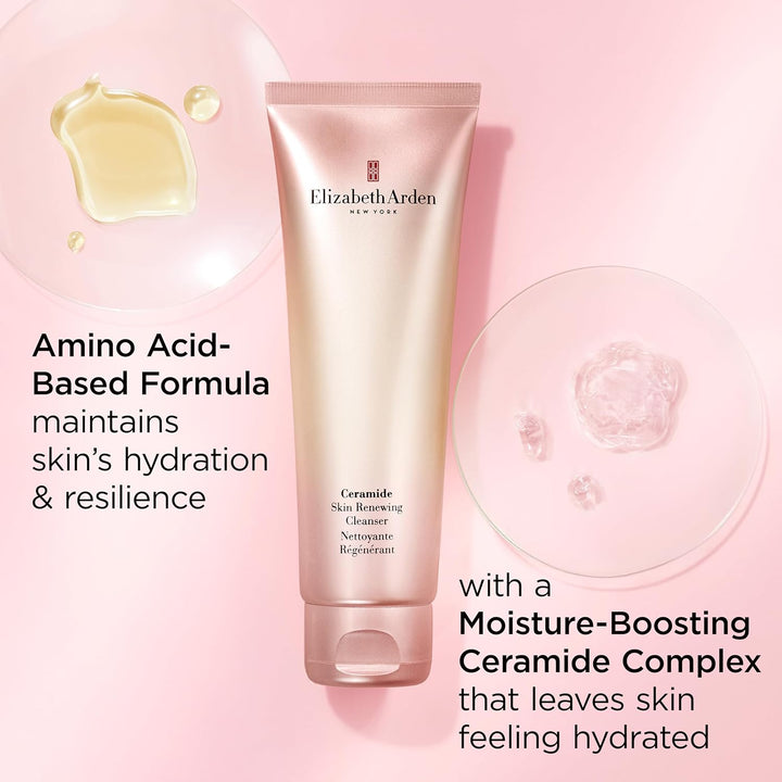 Elizabeth Arden Ceramide Skin Renewing Facial Cleanser, removedor d...