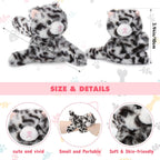 Liliful Paquete de 8 pulseras de peluche para niños, gatitos