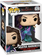 Funko POP Pop! Marvel: Wandavision - Figura de vinilo de Agatha Harkness, multicolor, 3.75 pulgadas