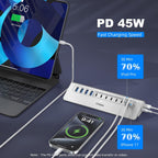 intpw, YH12, hub USB de 12 puertos, alimentado