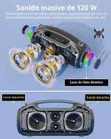 VUOPAX Altavoces Bluetooth portátiles inalámbricos de actualización...