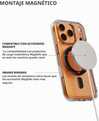 Rokform Funda delgada para iPhone 17 Pro Max + soporte de carga magnético