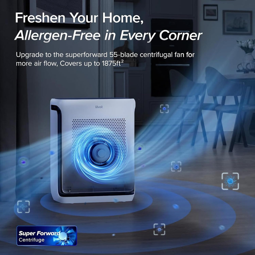 LEVOIT Purificador de aire inteligente para habitación grande en el hogar