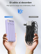 Cargador portátil, cargador de batería de carga rápida de 10000 mAh...