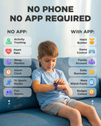 BIGGERFIVE Vigor Plus - Reloj de fitness para niños, reloj inteligente 1.47