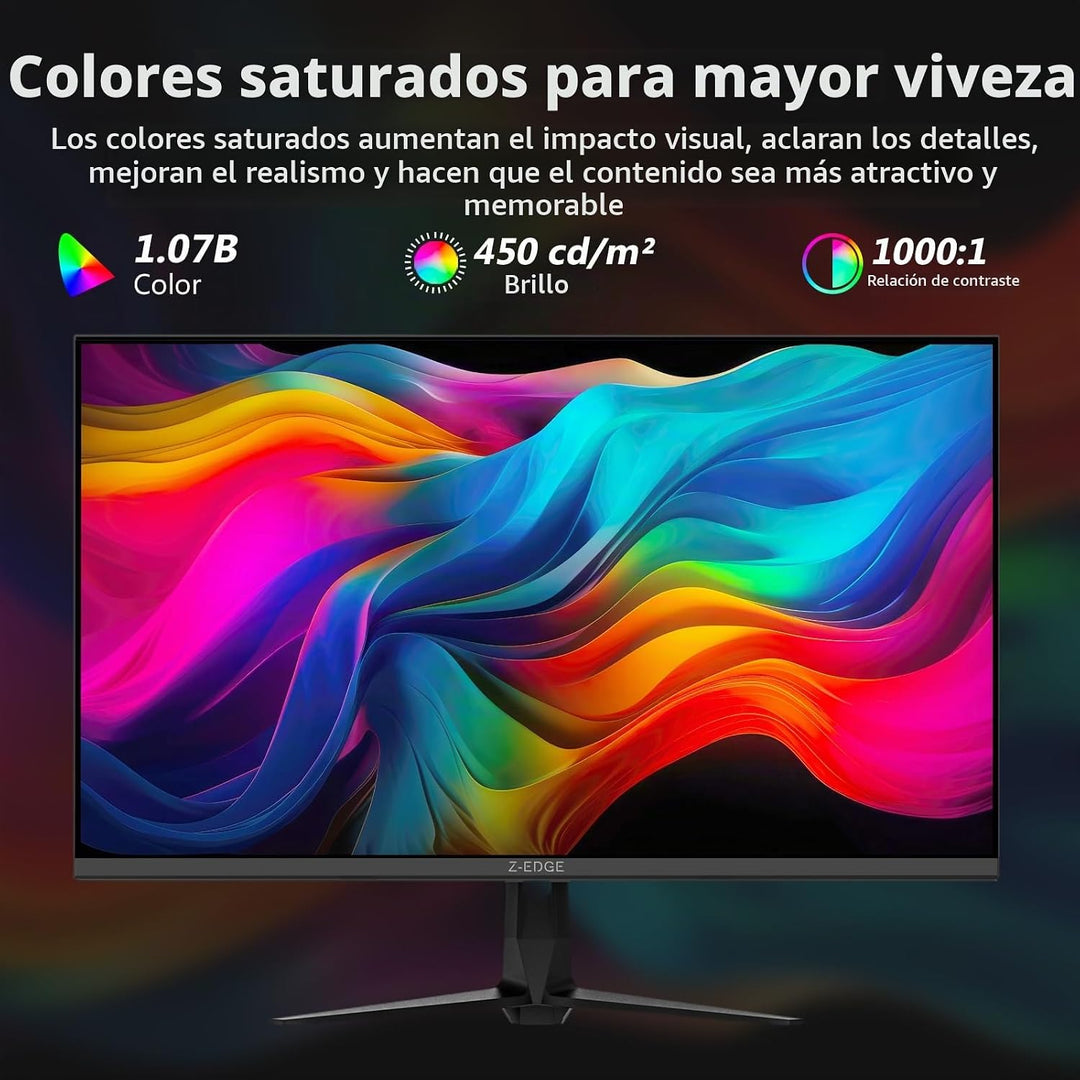 Monitor 4K, monitor IPS Z-Edge de 27 pulgadas, monitor de computado...