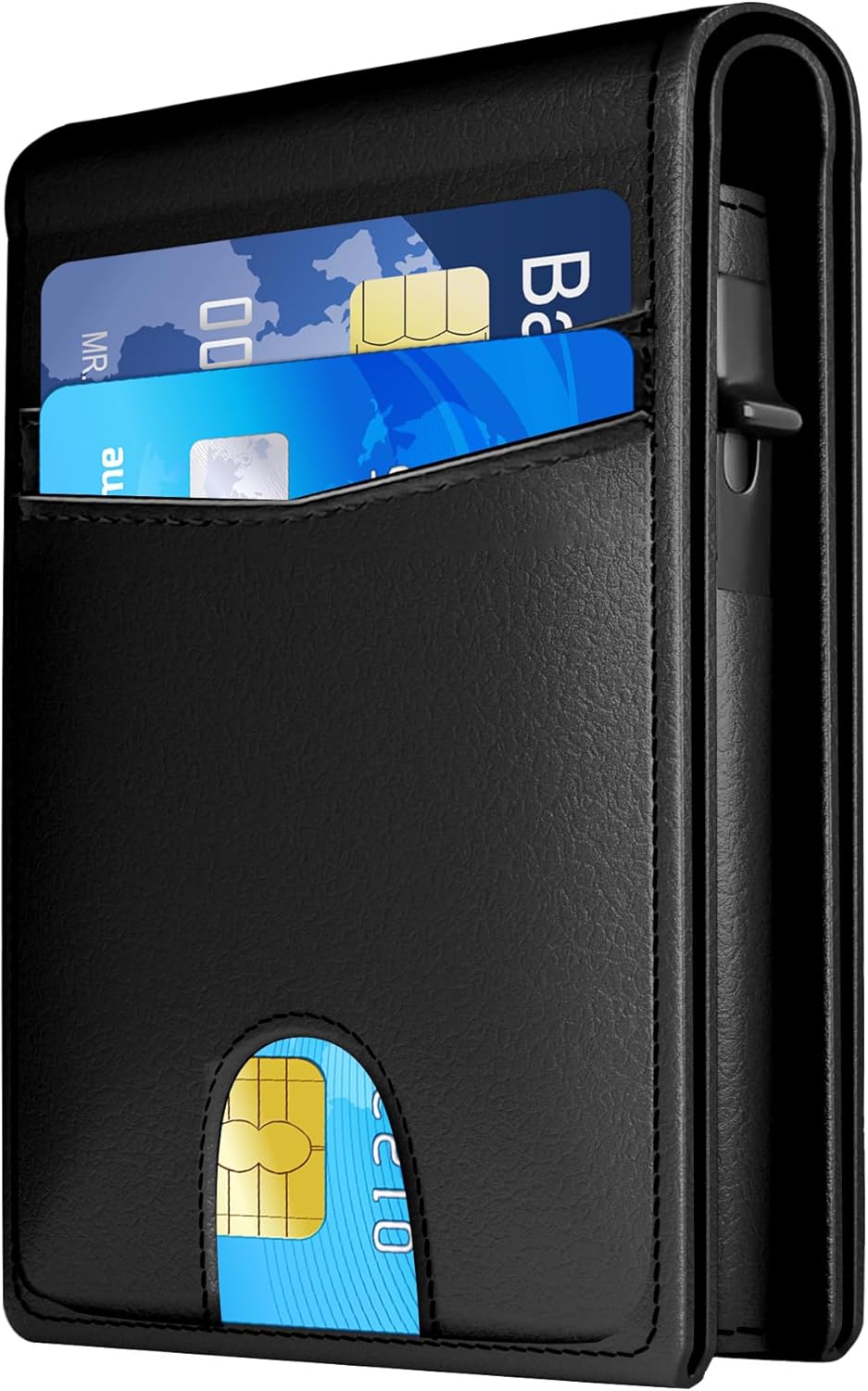 QLD Cartera para hombres \u2013 Bloqueo RFID [funcional y práctico]...