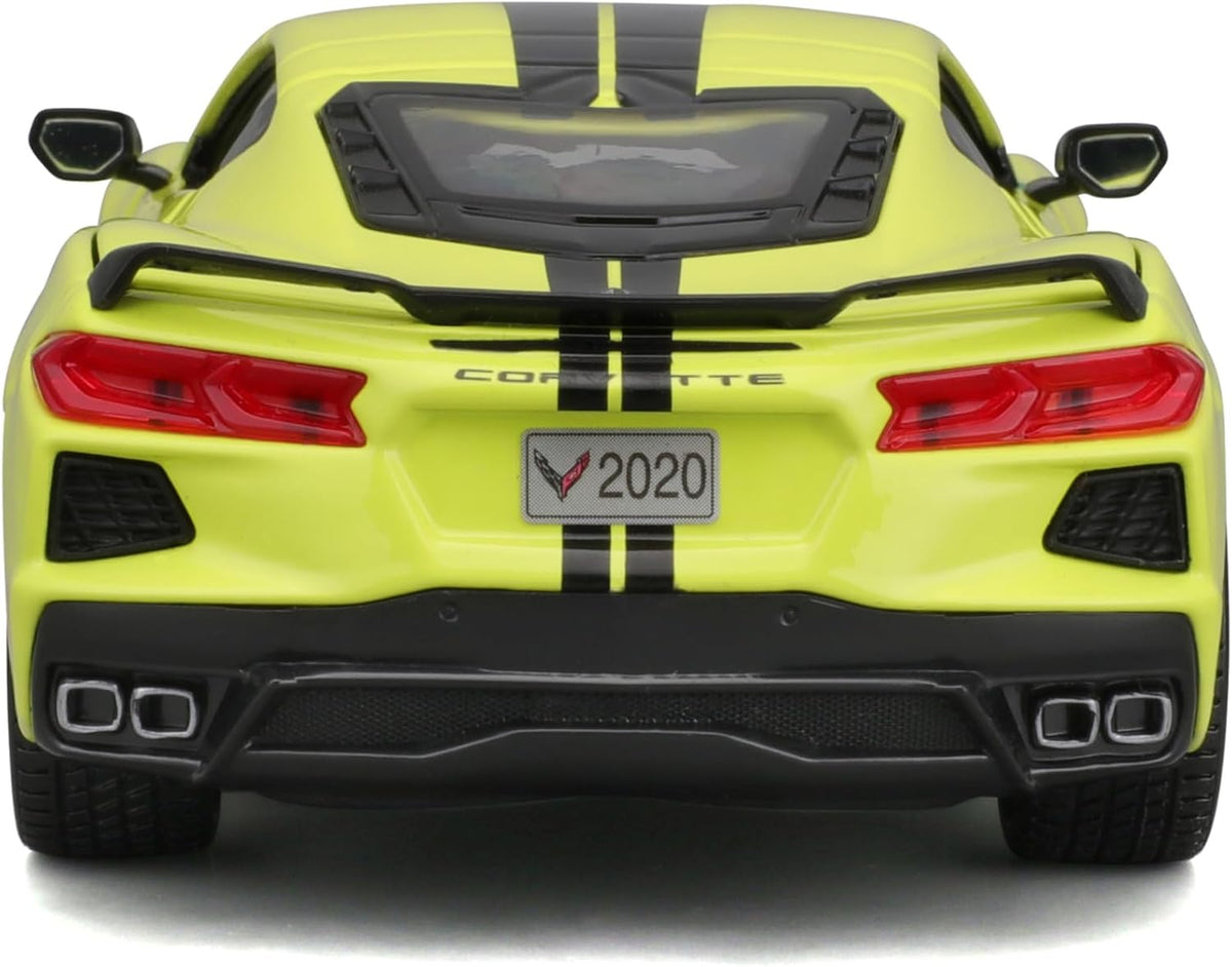 Maisto 1:24 SE 2020 Chevrolet Corvette Stingray Z51 - Amarillo