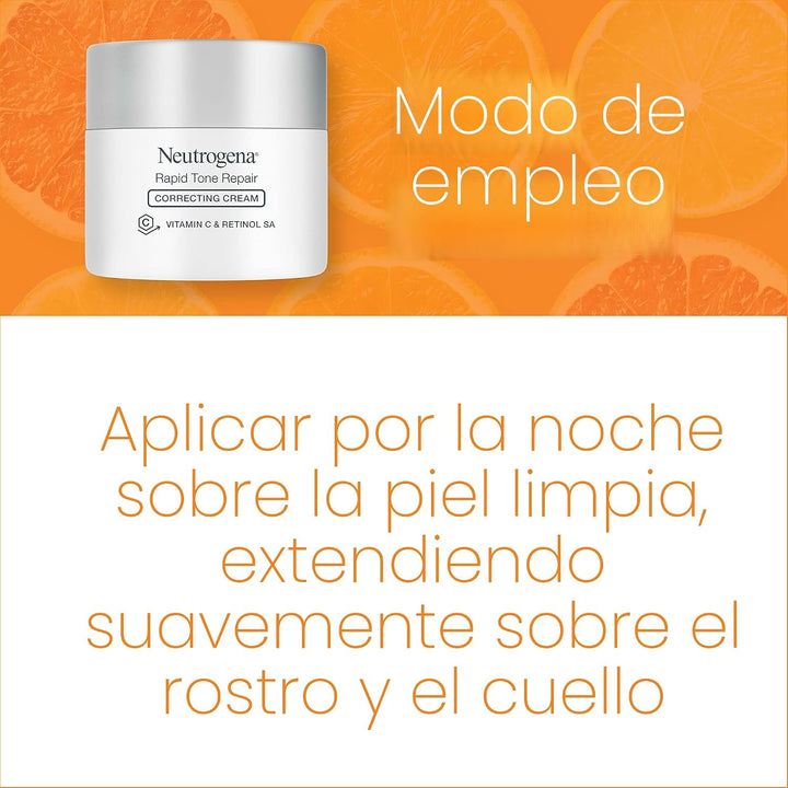 Neutrogena Crema hidratante facial Rapid Tone Repair Retinol + vita...