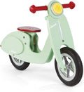 Janod Bicicleta de equilibrio de scooter de madera