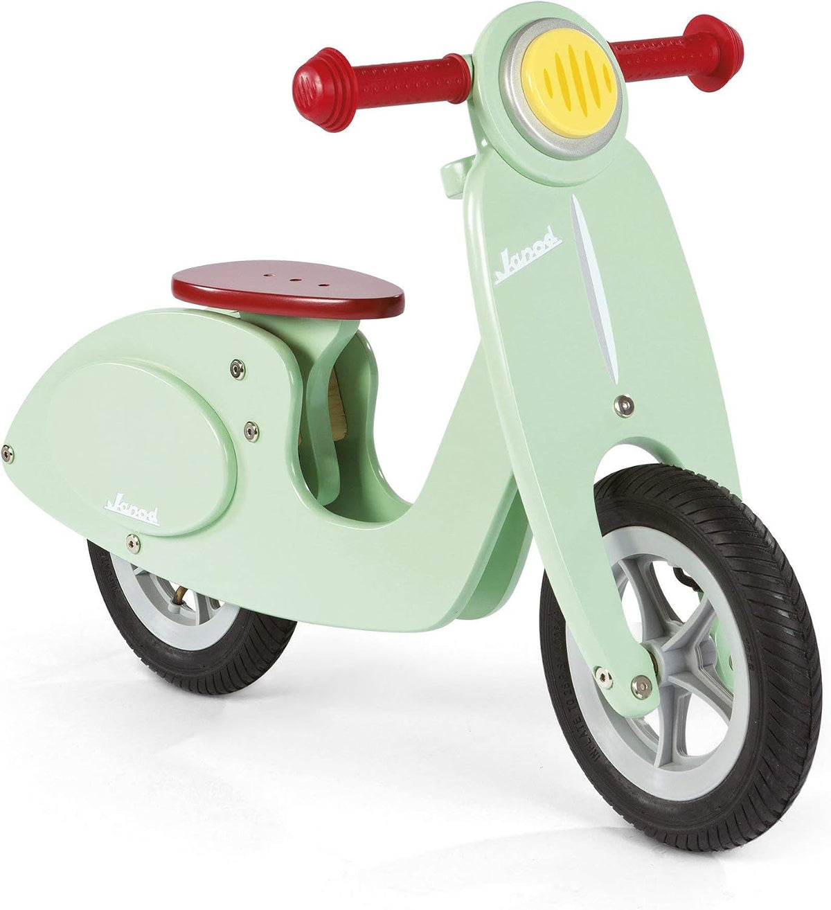 Janod Bicicleta de equilibrio de scooter de madera