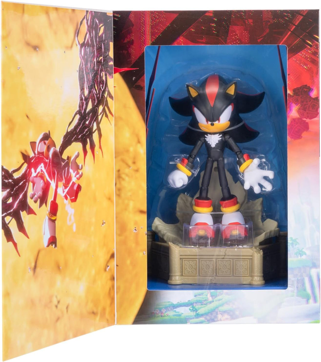 Sonic The Hedgehog - Figura de acción de Shadow de seis pulgadas escala personalizable edición coleccionista