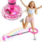 Flooyes Skip Ball para Kids, Ankle Skip Ball Toy con Counter, Timer