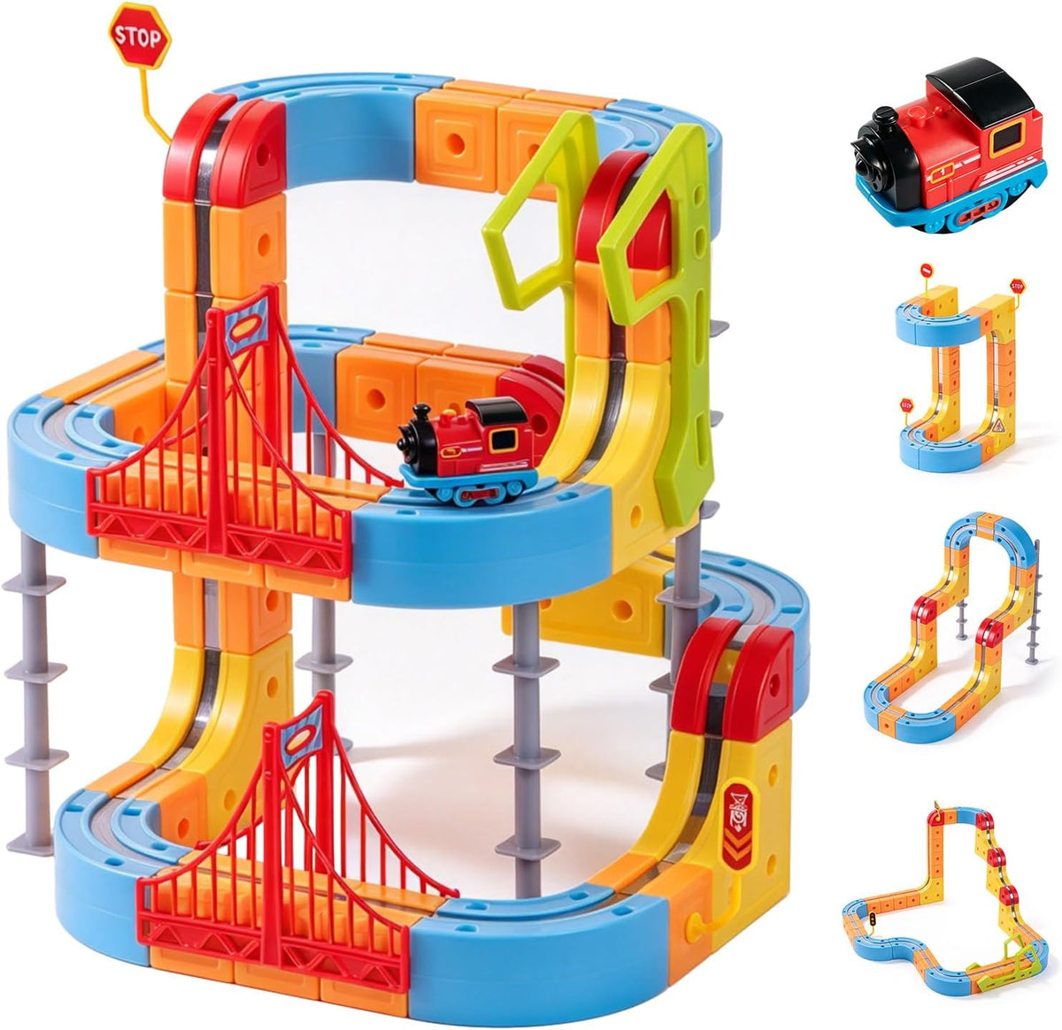 Juego de tren eléctrico