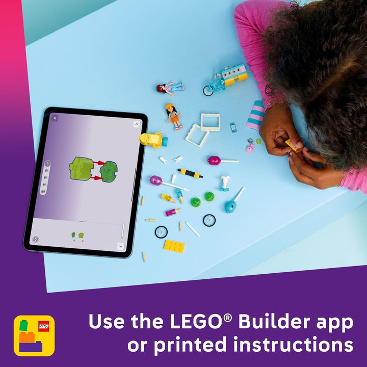 LEGO Friends - Juguete de construcción de helado y soporte