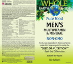 Natural Factors Whole Earth & Sea Multivitamínico y mineral par...
