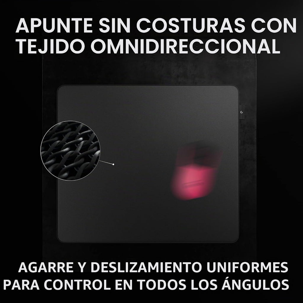 Logitech G PRO X Control - Alfombrilla de ratón para juegos, tamaño grande
