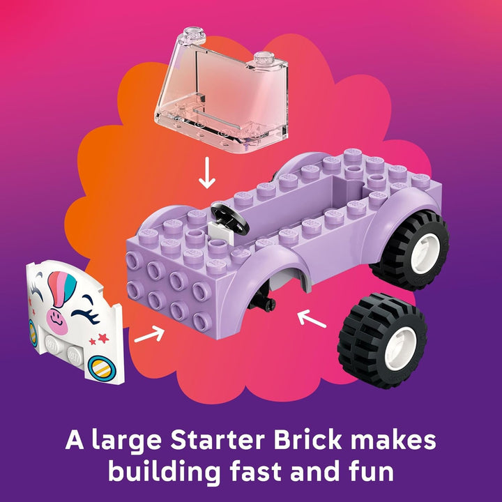 LEGO Friends Unicorn Cake Delivery Car Building Toy para