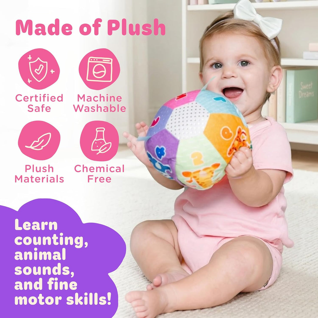 Move2Play, Pelota de bebé hilarantemente interactiva con música y e...